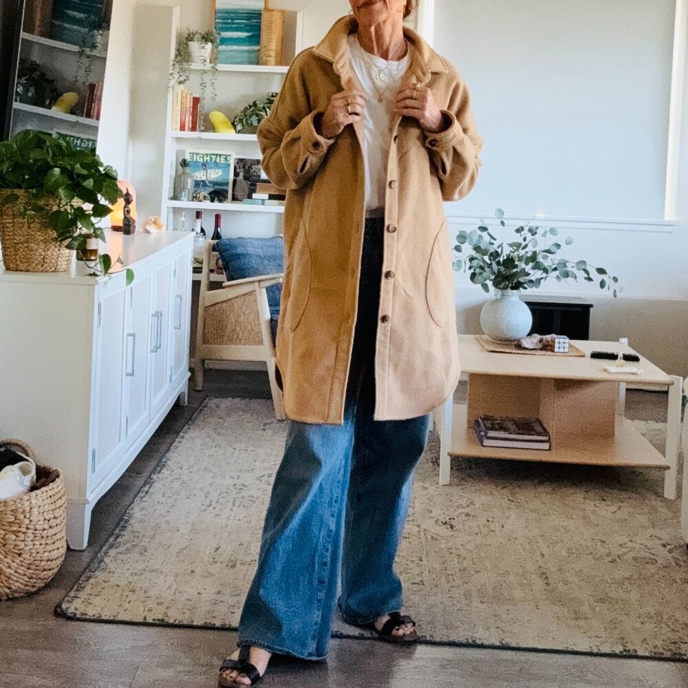 RDI Tan Pea Coat